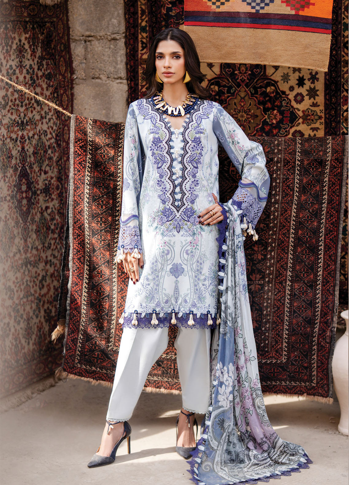Bliss By Jade Embroidered Lawn 3 Piece Unstitched Suit JD26BL D-20869 Bliss By Jade Embroidered Lawn 3 Piece Unstitched Suit JD26BL D-20869