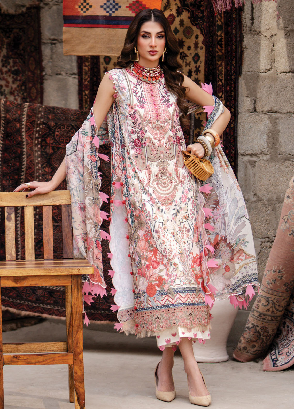 Bliss By Jade Embroidered Lawn 3 Piece Unstitched Suit JD26BL D-20870 Bliss By Jade Embroidered Lawn 3 Piece Unstitched Suit JD26BL D-20870