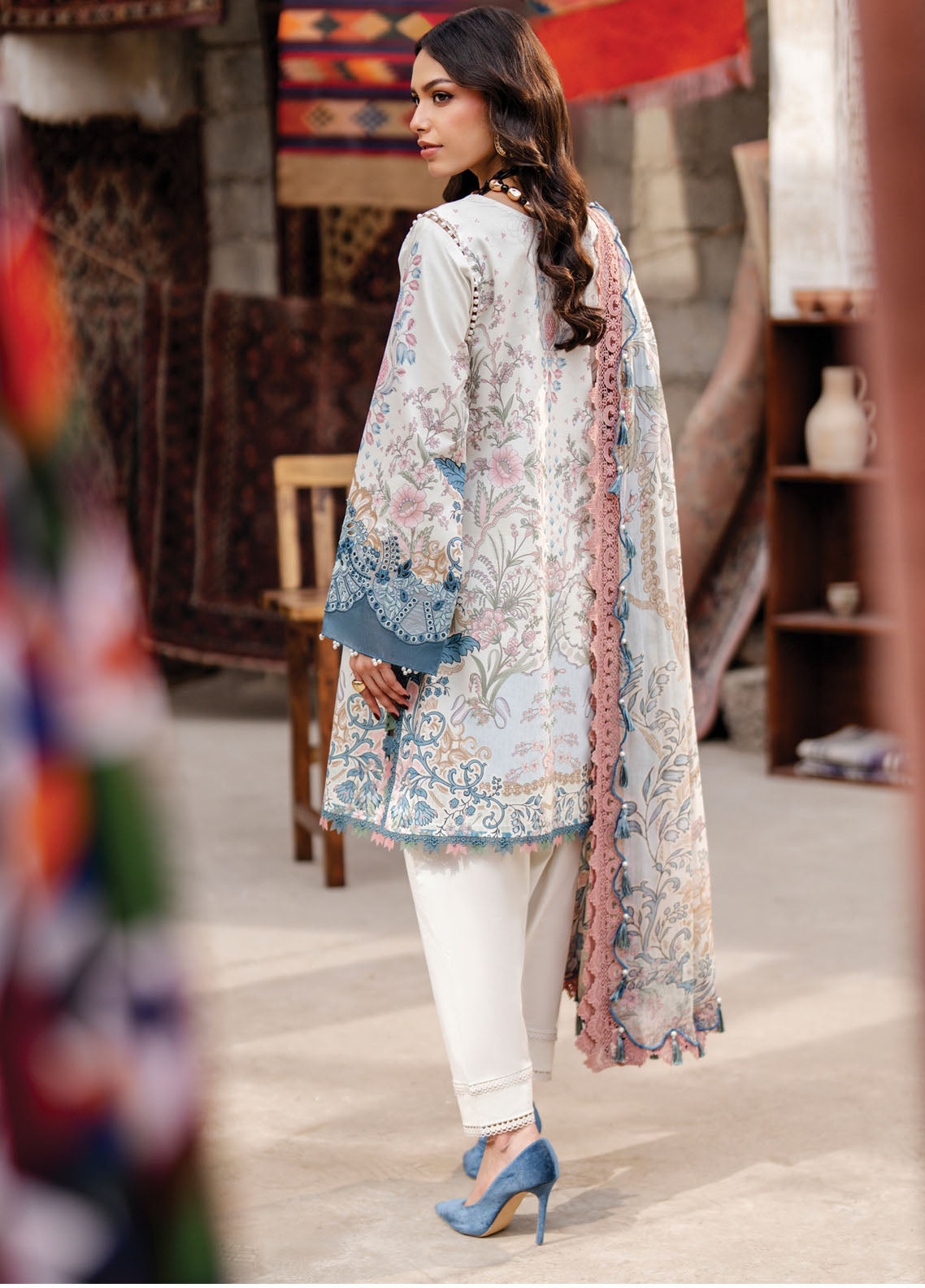 Bliss By Jade Embroidered Lawn 3 Piece Unstitched Suit JD26BL D-20874 Bliss By Jade Embroidered Lawn 3 Piece Unstitched Suit JD26BL D-20874