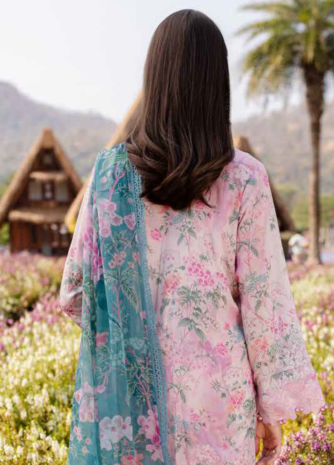Bloom By Nureh Embroidered Lawn 3 Piece Unstitched Suit NU25EP BL-01 Bloom By Nureh Embroidered Lawn 3 Piece Unstitched Suit NU25EP BL-01