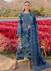 Bloom By Nureh Embroidered Lawn 3 Piece Unstitched Suit NU25EP BL-03