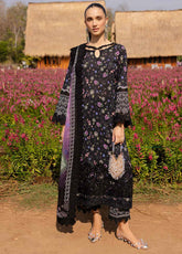 Bloom By Nureh Embroidered Lawn 3 Piece Unstitched Suit NU25EP BL-04