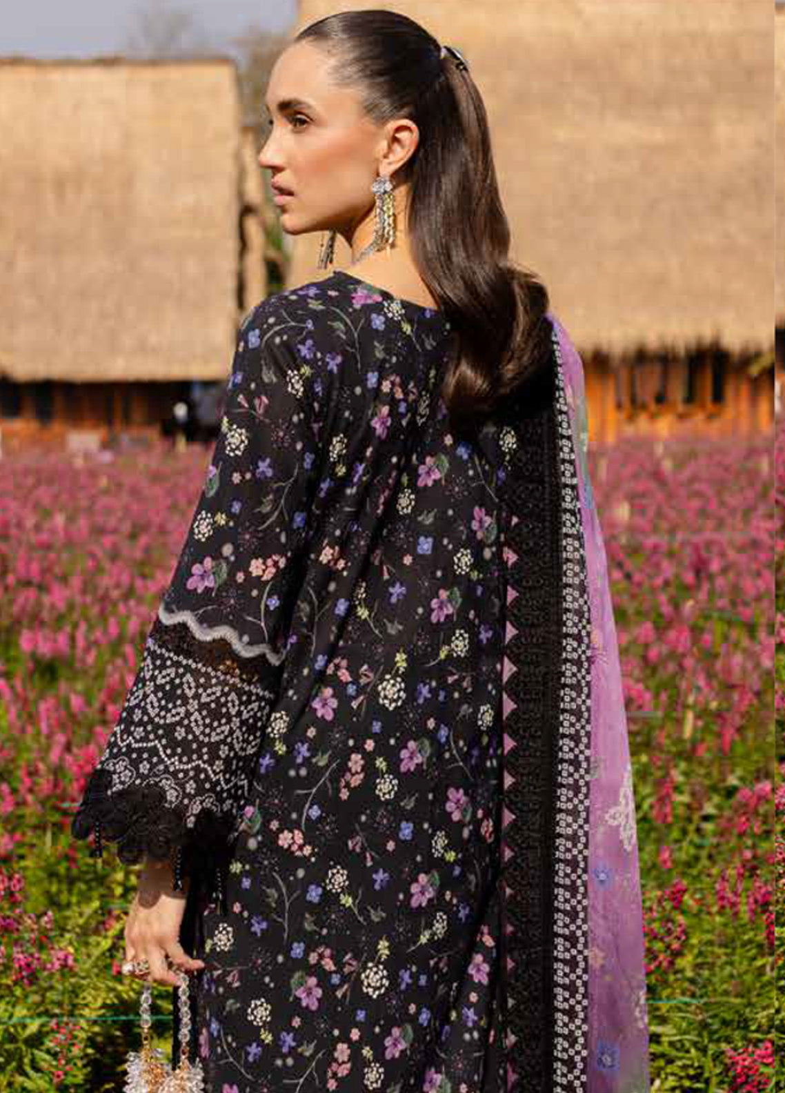 Bloom By Nureh Embroidered Lawn 3 Piece Unstitched Suit NU25EP BL-04 Bloom By Nureh Embroidered Lawn 3 Piece Unstitched Suit NU25EP BL-04