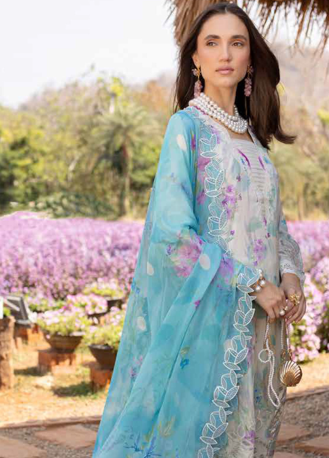 Bloom By Nureh Embroidered Lawn 3 Piece Unstitched Suit NU25EP BL-05 Bloom By Nureh Embroidered Lawn 3 Piece Unstitched Suit NU25EP BL-05