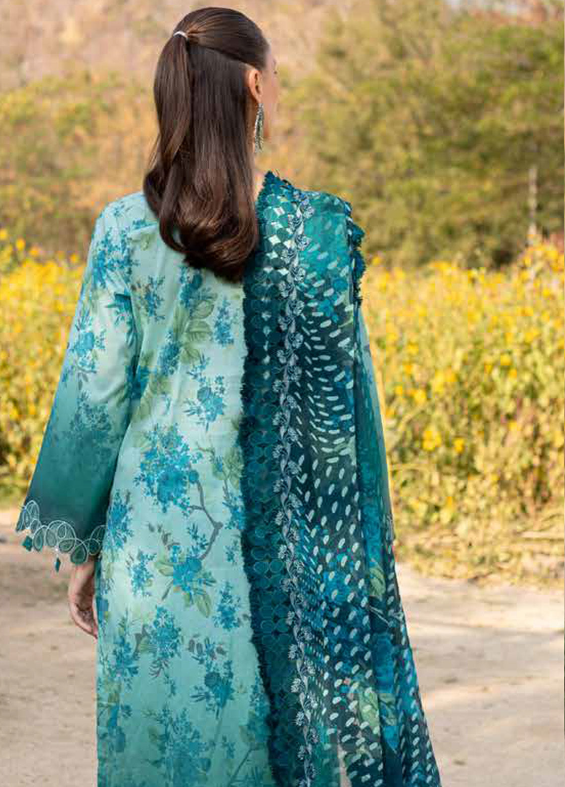 Bloom By Nureh Embroidered Lawn 3 Piece Unstitched Suit NU25EP BL-06 Bloom By Nureh Embroidered Lawn 3 Piece Unstitched Suit NU25EP BL-06