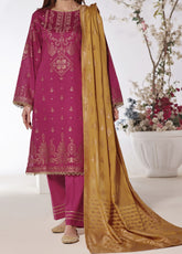 Broshia By VS Textile Printed Lawn 3 Piece Unstitched Suit VS24BPLV2 D-2302A