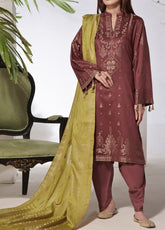 Broshia By VS Textile Printed Lawn 3 Piece Unstitched Suit VS24BPLV2 D-2302B