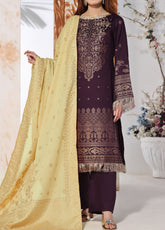 Broshia By VS Textile Printed Lawn 3 Piece Unstitched Suit VS24BPLV2 D-2304B