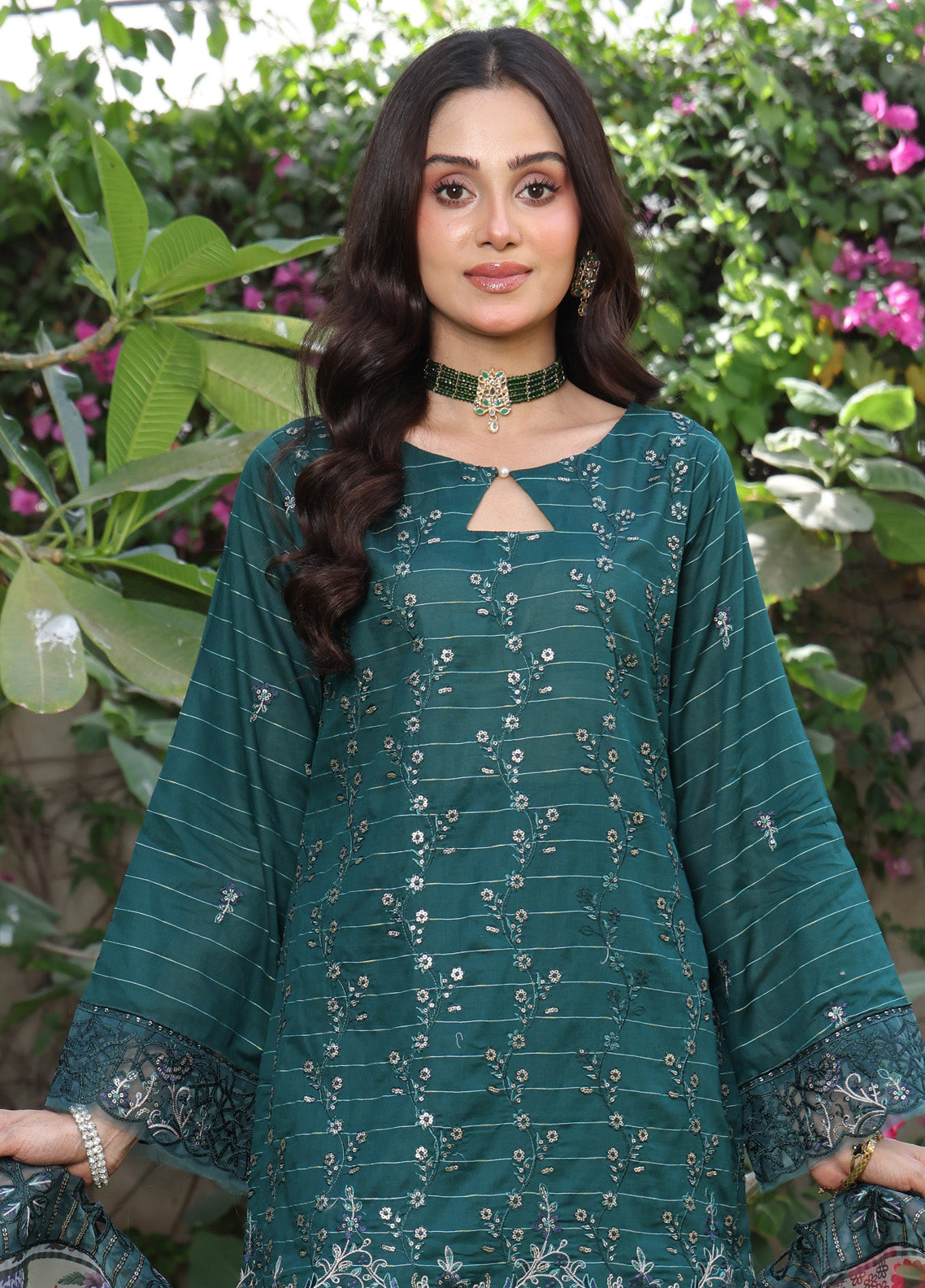 Bunai By Schick Embroidered Doriya Dobby Lawn 3 Piece Unstitched Suit SDH25BV2 DDL-01 Bunai By Schick Embroidered Doriya Dobby Lawn 3 Piece Unstitched Suit SDH25BV2 DDL-01