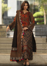 C-Prints By Charizma Printed Staple Linen 3 Piece Unstitched Suit CH25CPV2 D-CPW-17