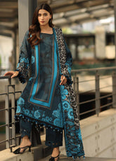 C-Prints By Charizma Printed Staple Linen 3 Piece Unstitched Suit CH25CPV2 D-CPW-18