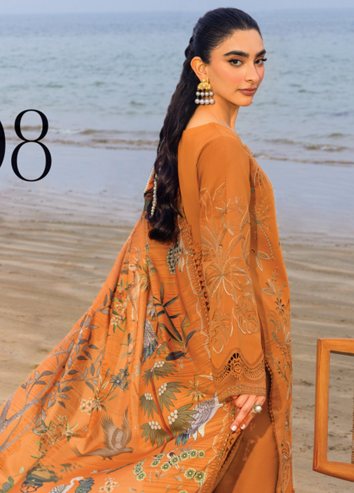 Carnation By Rang Rasiya Embroidered Lawn 3 Piece Unstitched Suit RR25CLFE D-08 ISLA Carnation By Rang Rasiya Embroidered Lawn 3 Piece Unstitched Suit RR25CLFE D-08 ISLA