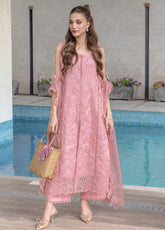 Carnation By Rang Rasiya Embroidered Lawn 3 Piece Unstitched Suit RR25CLFE D-10 MILA