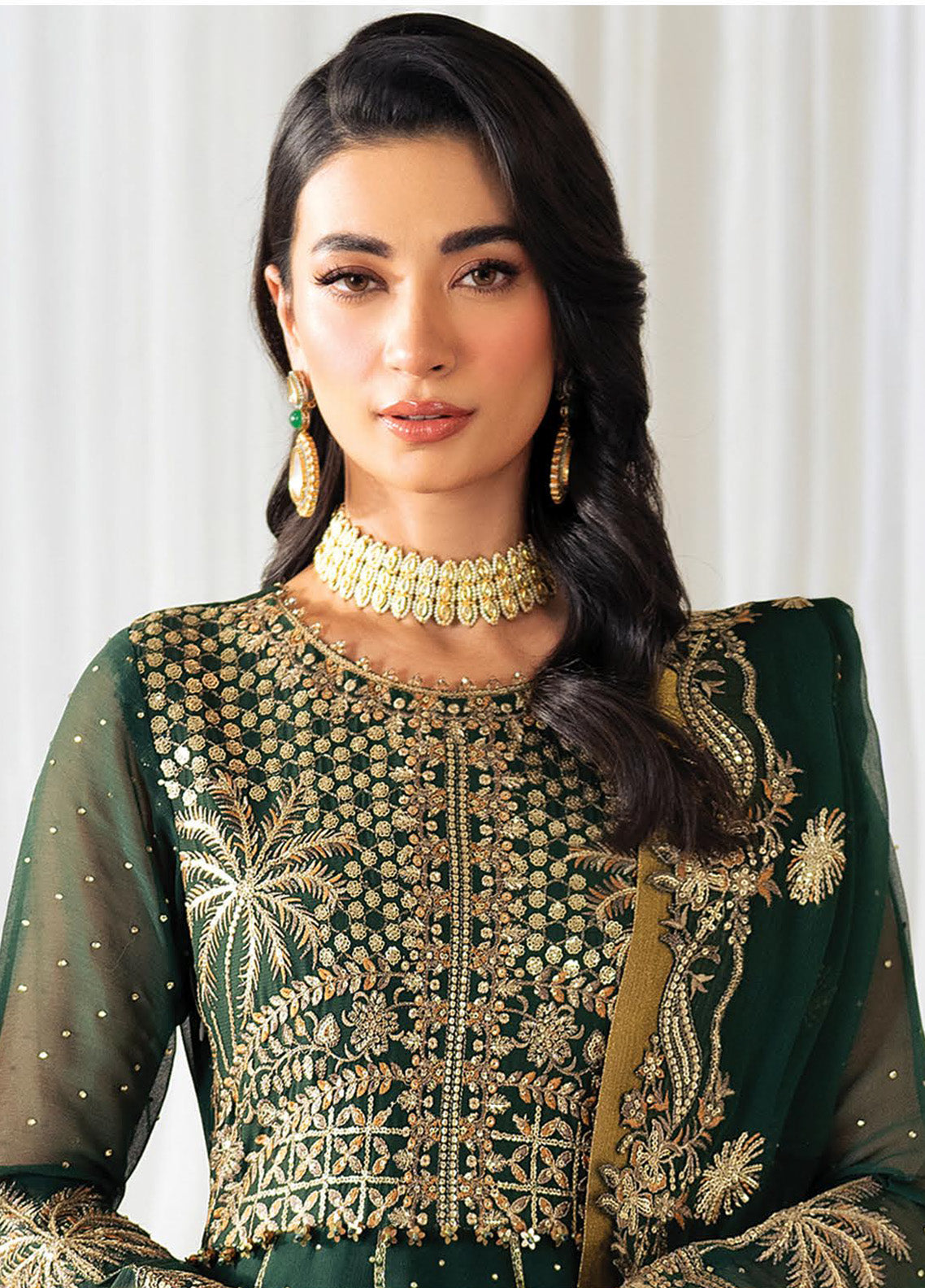 Celine By Alizeh Embroidered Chiffon 3 Piece Unstitched Suit AF25C D-8003 CITRUS Celine By Alizeh Embroidered Chiffon 3 Piece Unstitched Suit AF25C D-8003 CITRUS