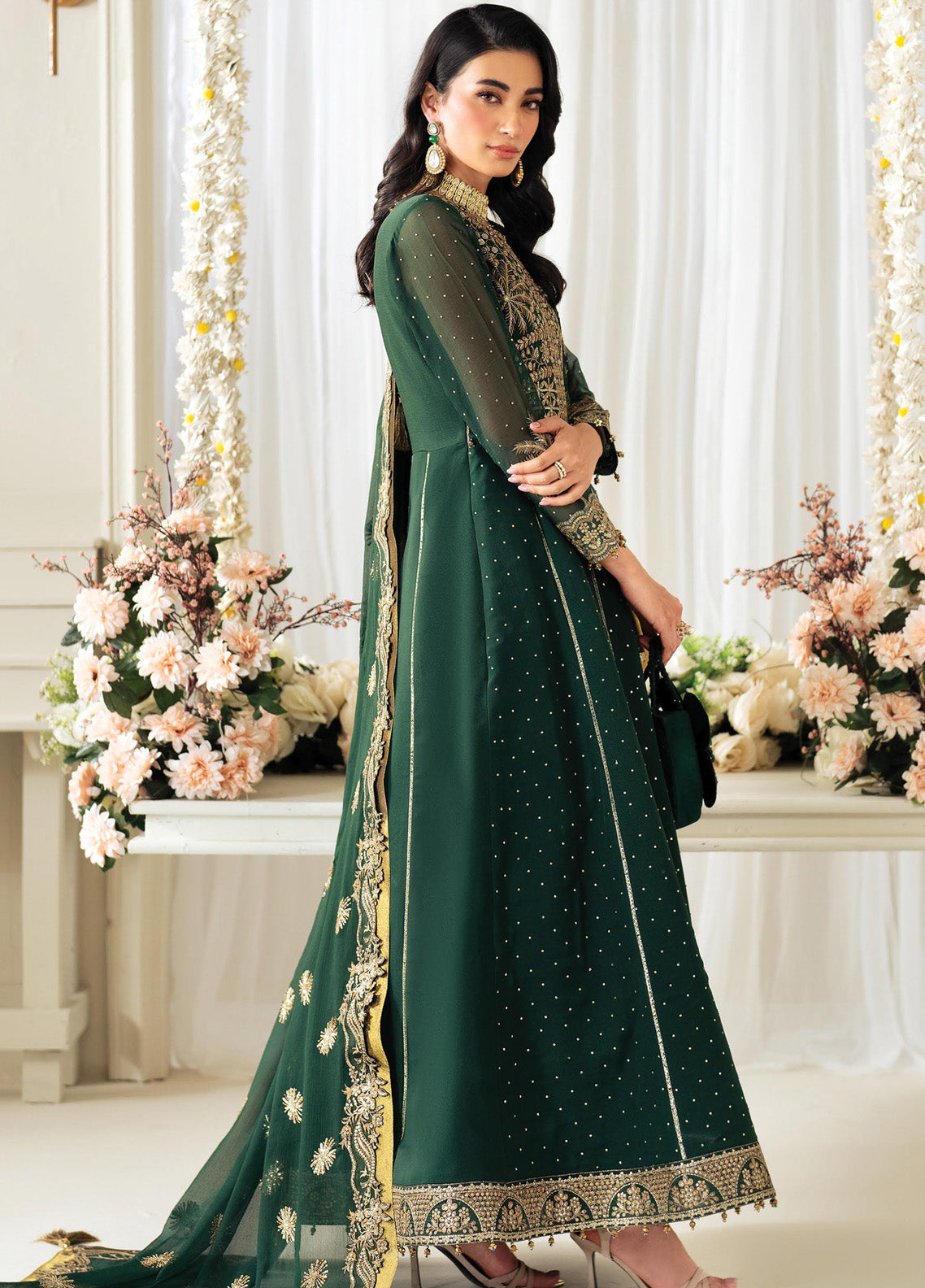 Celine By Alizeh Embroidered Chiffon 3 Piece Unstitched Suit AF25C D-8003 CITRUS Celine By Alizeh Embroidered Chiffon 3 Piece Unstitched Suit AF25C D-8003 CITRUS