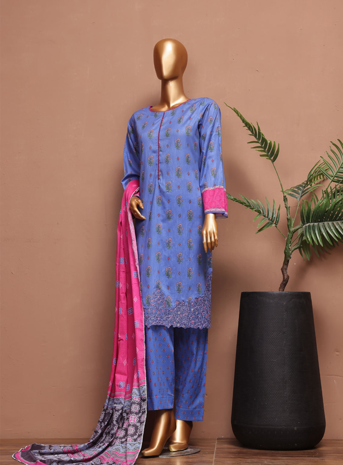 Chahat By Aifa Embroidered Lawn 3 Piece Unstitched Suit AI24C AF-CH-24704 Chahat By Aifa Embroidered Lawn 3 Piece Unstitched Suit AI24C AF-CH-24704