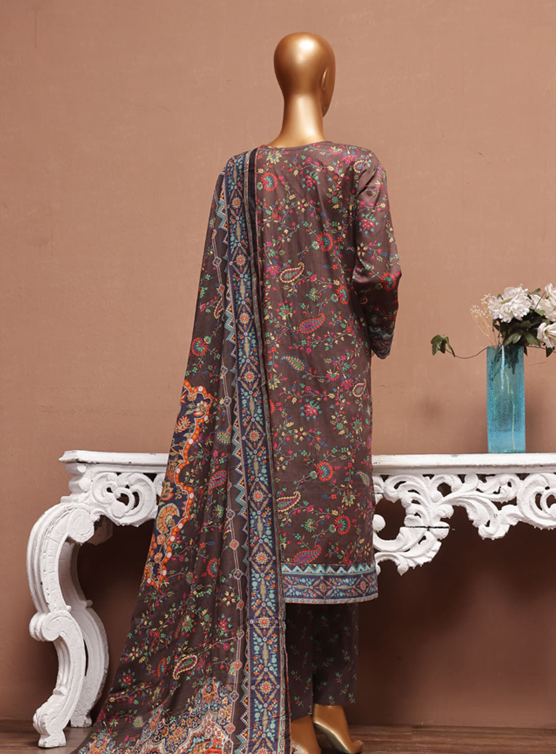 Chahat By Aifa Embroidered Lawn 3 Piece Unstitched Suit AI24C AF-CH-24708 Chahat By Aifa Embroidered Lawn 3 Piece Unstitched Suit AI24C AF-CH-24708