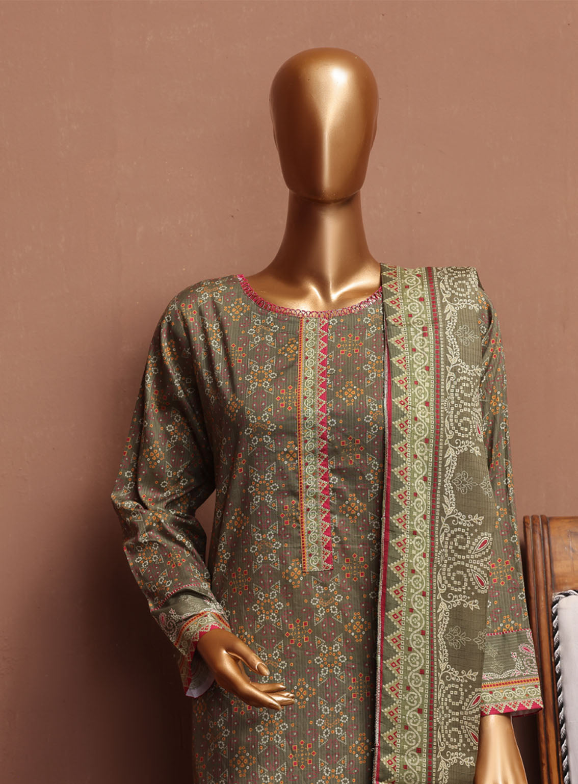 Chahat By Aifa Embroidered Lawn 3 Piece Unstitched Suit AI24C AF-CH-24710 Chahat By Aifa Embroidered Lawn 3 Piece Unstitched Suit AI24C AF-CH-24710