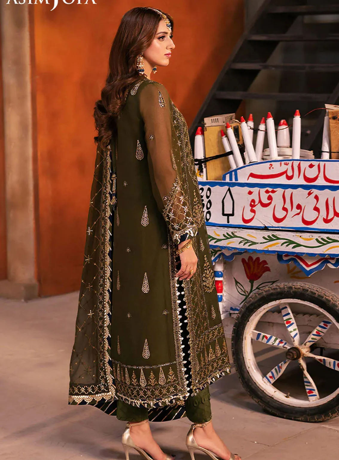 Chamkeeli By Asim Jofa Luminous Luxe Festive Embroidered Chiffon 3 Piece Unstitched Suit AJ24CF AJKK-16 Chamkeeli By Asim Jofa Luminous Luxe Festive Embroidered Chiffon 3 Piece Unstitched Suit AJ24CF AJKK-16