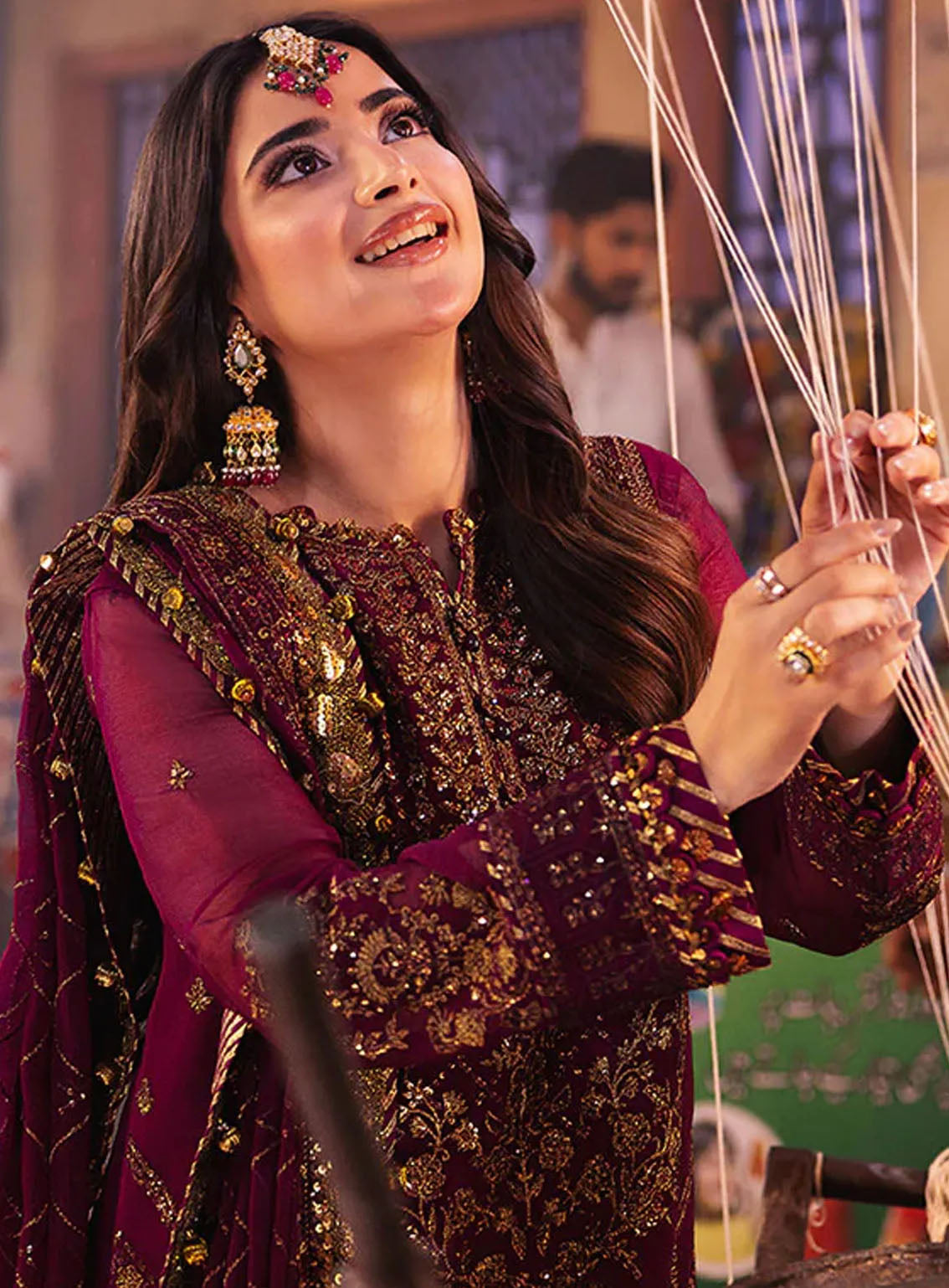 Chamkeeli By Asim Jofa Luminous Luxe Festive Embroidered Chiffon 3 Piece Unstitched Suit AJ24CF AJKK-18 Chamkeeli By Asim Jofa Luminous Luxe Festive Embroidered Chiffon 3 Piece Unstitched Suit AJ24CF AJKK-18