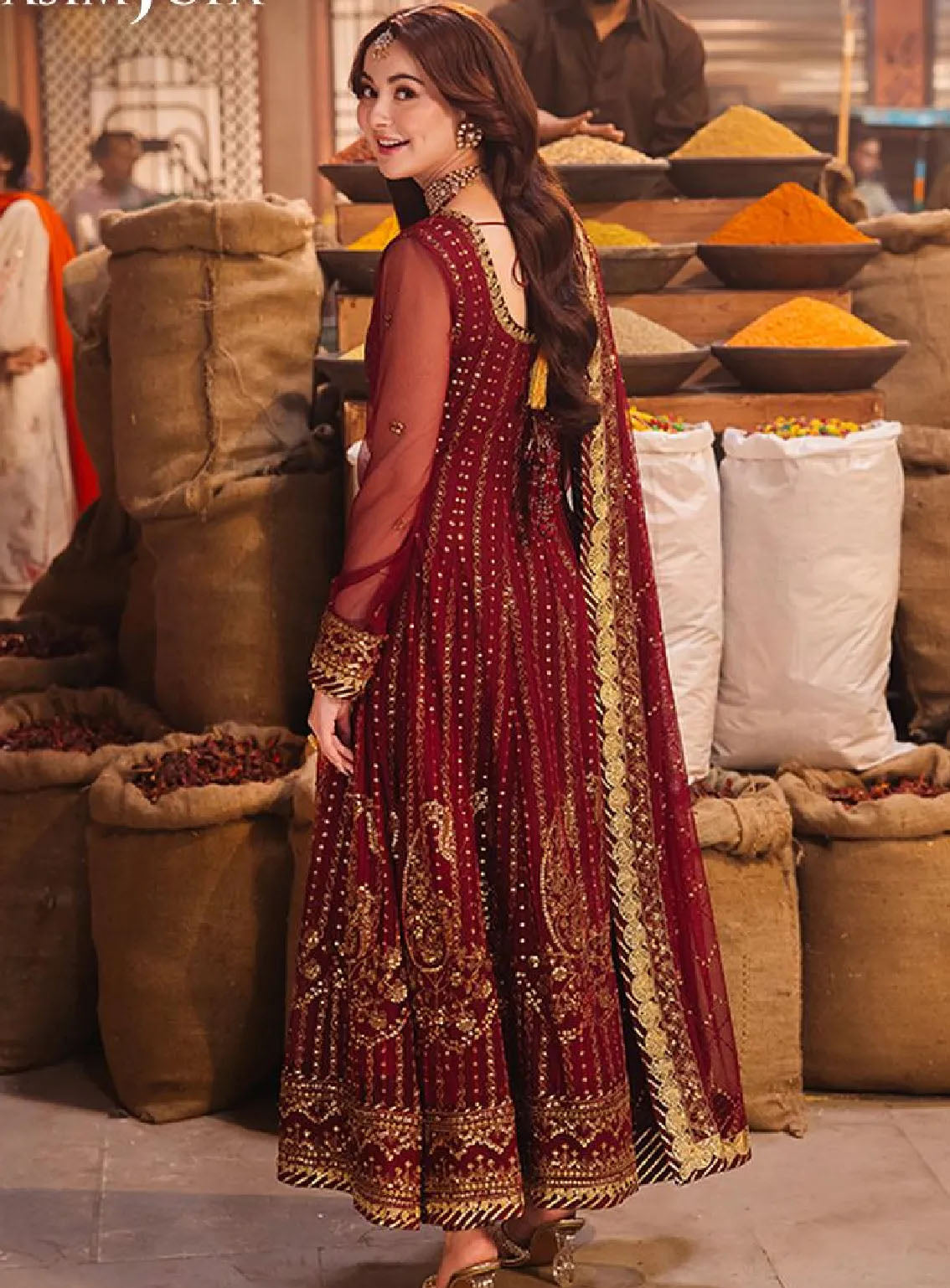 Chamkeeli By Asim Jofa Luminous Luxe Festive Embroidered Net 3 Piece Unstitched Suit AJ24CF AJKK-13 Chamkeeli By Asim Jofa Luminous Luxe Festive Embroidered Net 3 Piece Unstitched Suit AJ24CF AJKK-13