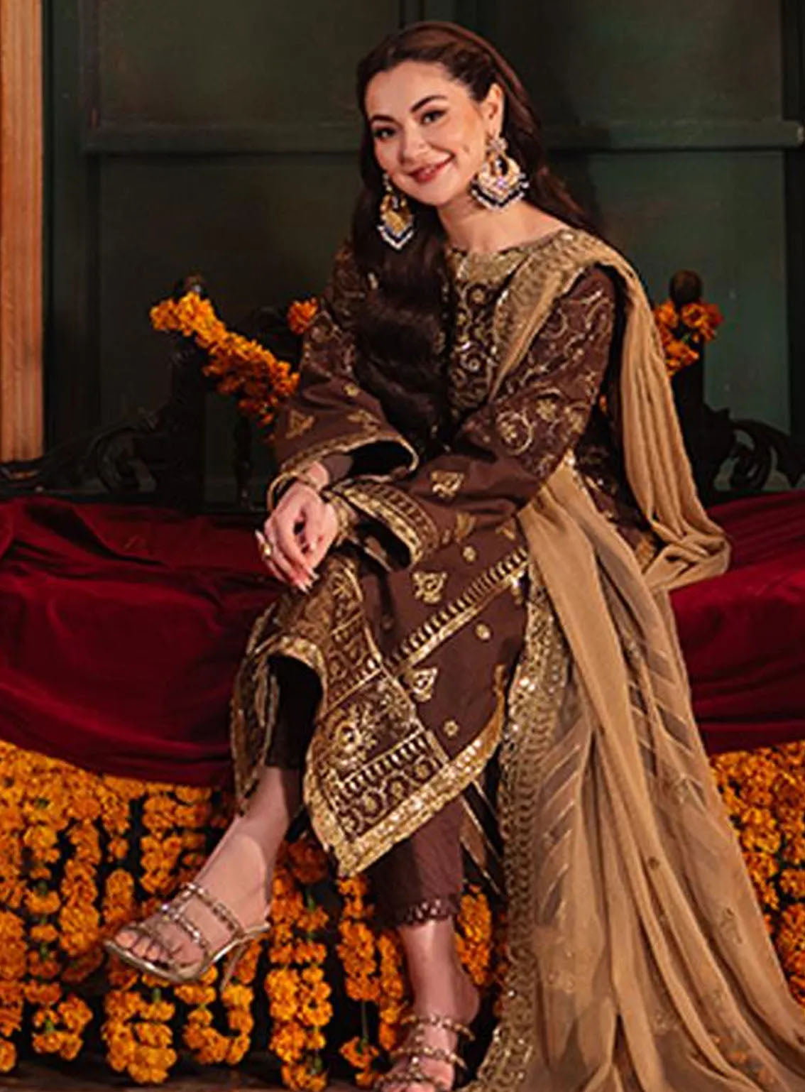Chamkeeli By Asim Jofa Luminous Luxe Festive Embroidered Silk 3 Piece Unstitched Suit AJ24CF AJKK-26 Chamkeeli By Asim Jofa Luminous Luxe Festive Embroidered Silk 3 Piece Unstitched Suit AJ24CF AJKK-26