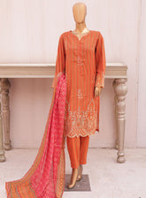 Chand Bagh By Bin Saeed Embroidered Lawn 3 Piece Stitched Suit - BS24CBEL D-153