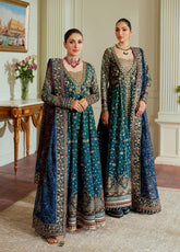 Chantelle By Baroque Embroidered Chiffon 3 Piece Unstitched Suit BQ24CEV13 EC-03