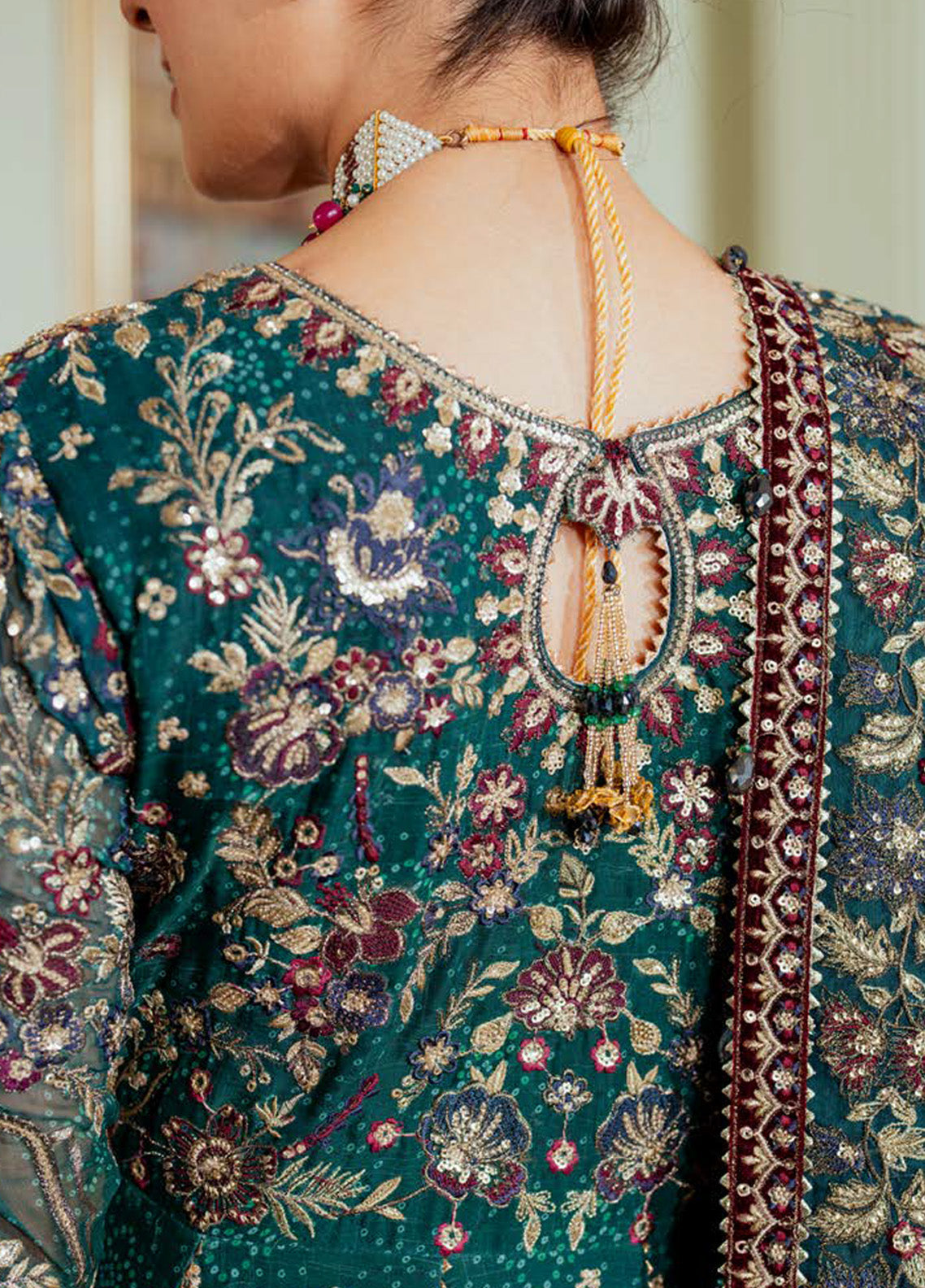 Chantelle By Baroque Embroidered Chiffon 3 Piece Unstitched Suit BQ24CEV13 EC-03 Chantelle By Baroque Embroidered Chiffon 3 Piece Unstitched Suit BQ24CEV13 EC-03