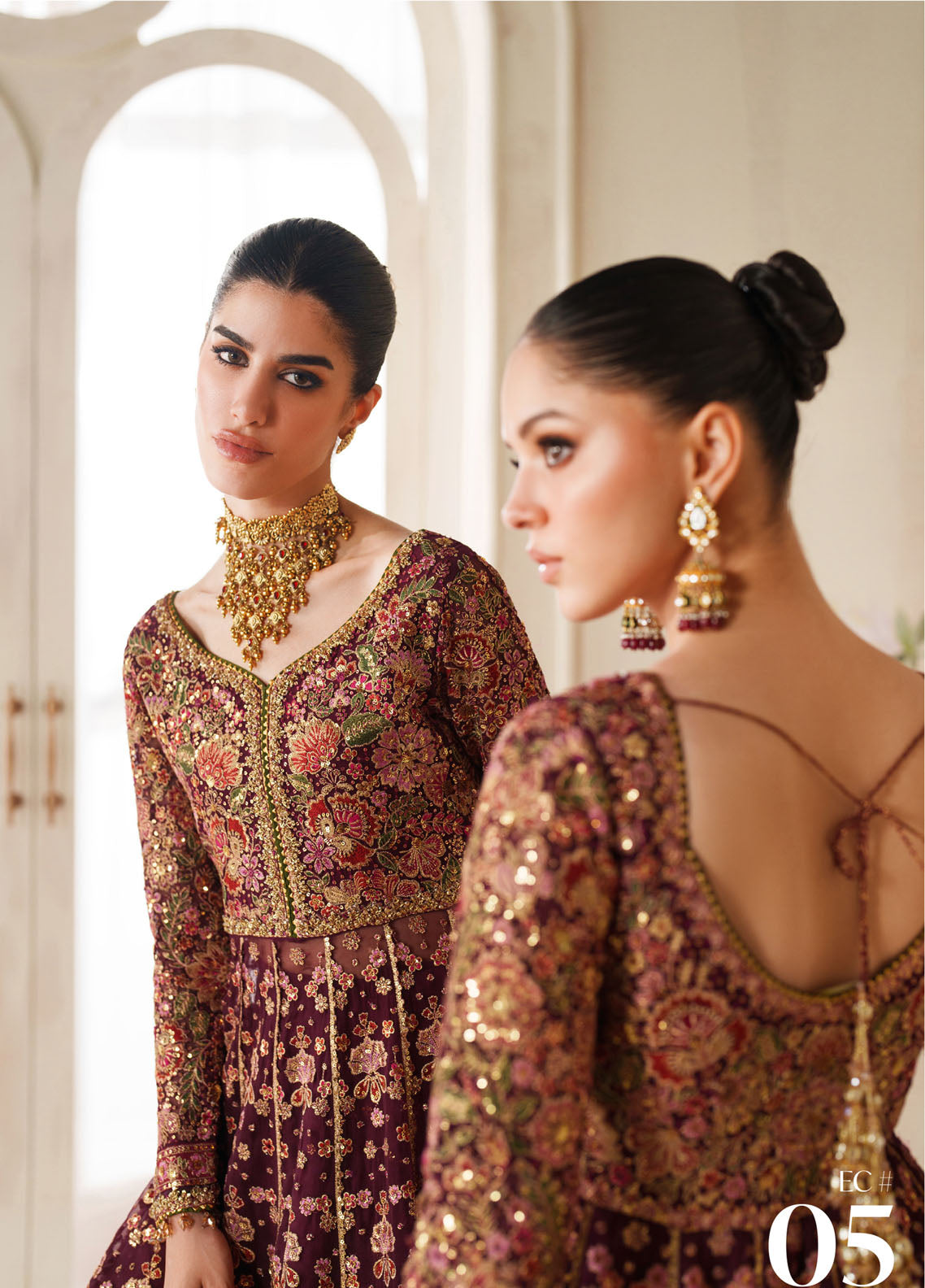 Chantelle By Baroque Embroidered Chiffon 3 Piece Unstitched Suit BQ25CFEV14 D-CH-05 Chantelle By Baroque Embroidered Chiffon 3 Piece Unstitched Suit BQ25CFEV14 D-CH-05