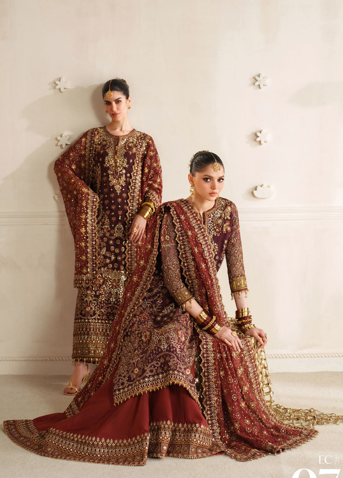 Chantelle By Baroque Embroidered Chiffon 3 Piece Unstitched Suit BQ25CFEV14 D-CH-07 Chantelle By Baroque Embroidered Chiffon 3 Piece Unstitched Suit BQ25CFEV14 D-CH-07