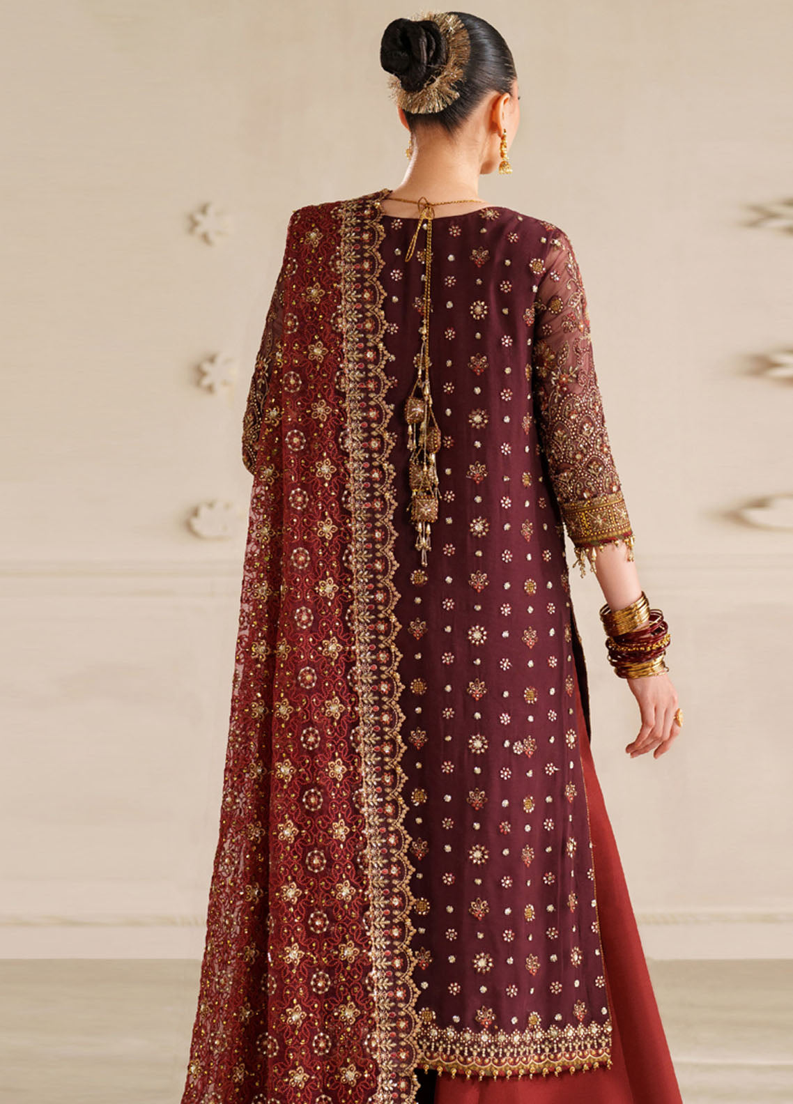 Chantelle By Baroque Embroidered Chiffon 3 Piece Unstitched Suit BQ25CFEV14 D-CH-07 Chantelle By Baroque Embroidered Chiffon 3 Piece Unstitched Suit BQ25CFEV14 D-CH-07