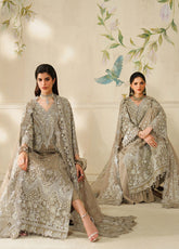 Chantelle By Baroque Embroidered Chiffon 3 Piece Unstitched Suit BQ25CFEV14 D-CH-08