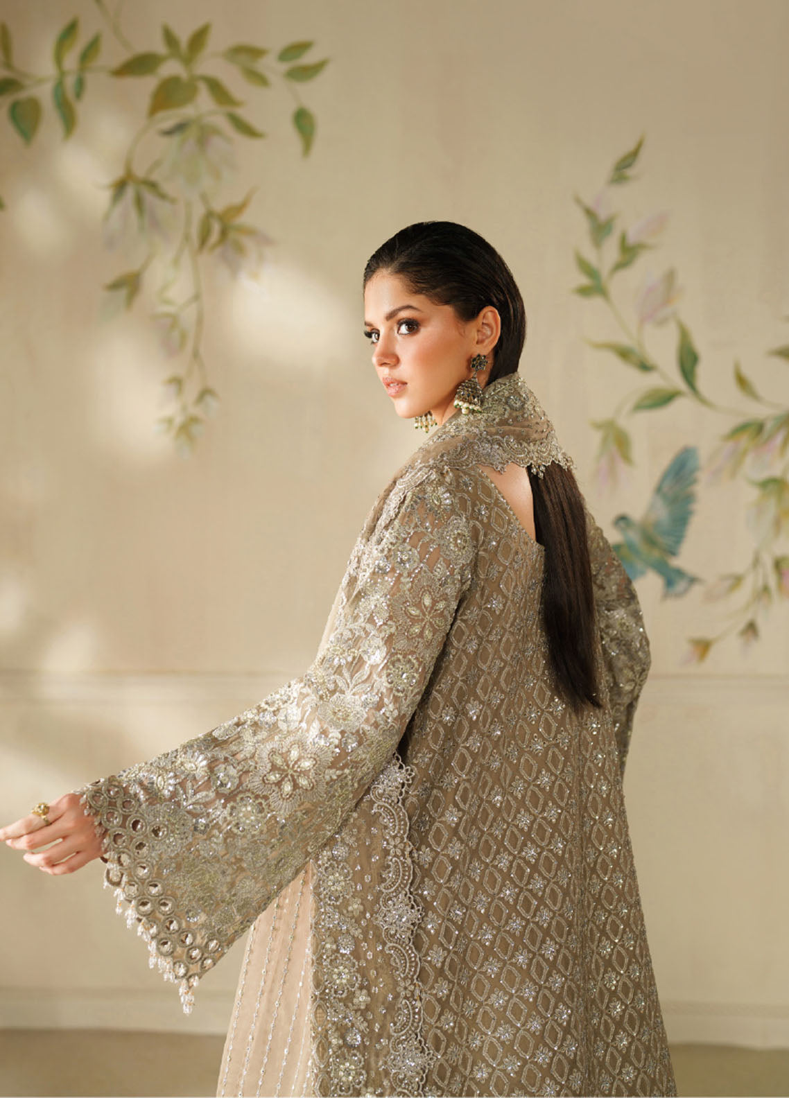 Chantelle By Baroque Embroidered Chiffon 3 Piece Unstitched Suit BQ25CFEV14 D-CH-08 Chantelle By Baroque Embroidered Chiffon 3 Piece Unstitched Suit BQ25CFEV14 D-CH-08