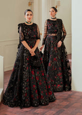 Chantelle By Baroque Embroidered Net 3 Piece Unstitched Suit BQ24CEV13 EC-05