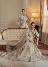 Chantelle By Baroque Embroidered Net 3 Piece Unstitched Suit BQ24CEV13 EC-06