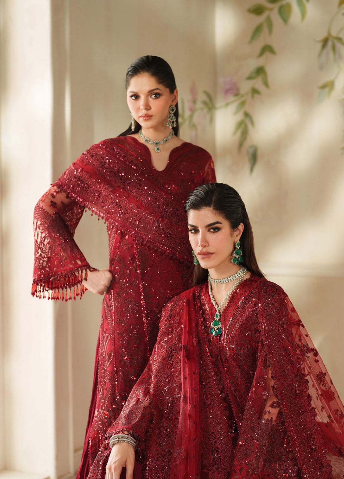 Chantelle By Baroque Embroidered Net 3 Piece Unstitched Suit BQ25CFEV14 D-CH-01 Chantelle By Baroque Embroidered Net 3 Piece Unstitched Suit BQ25CFEV14 D-CH-01