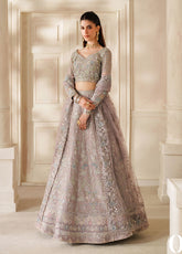 Chantelle By Baroque Embroidered Net 3 Piece Unstitched Suit BQ25CFEV14 D-CH-04