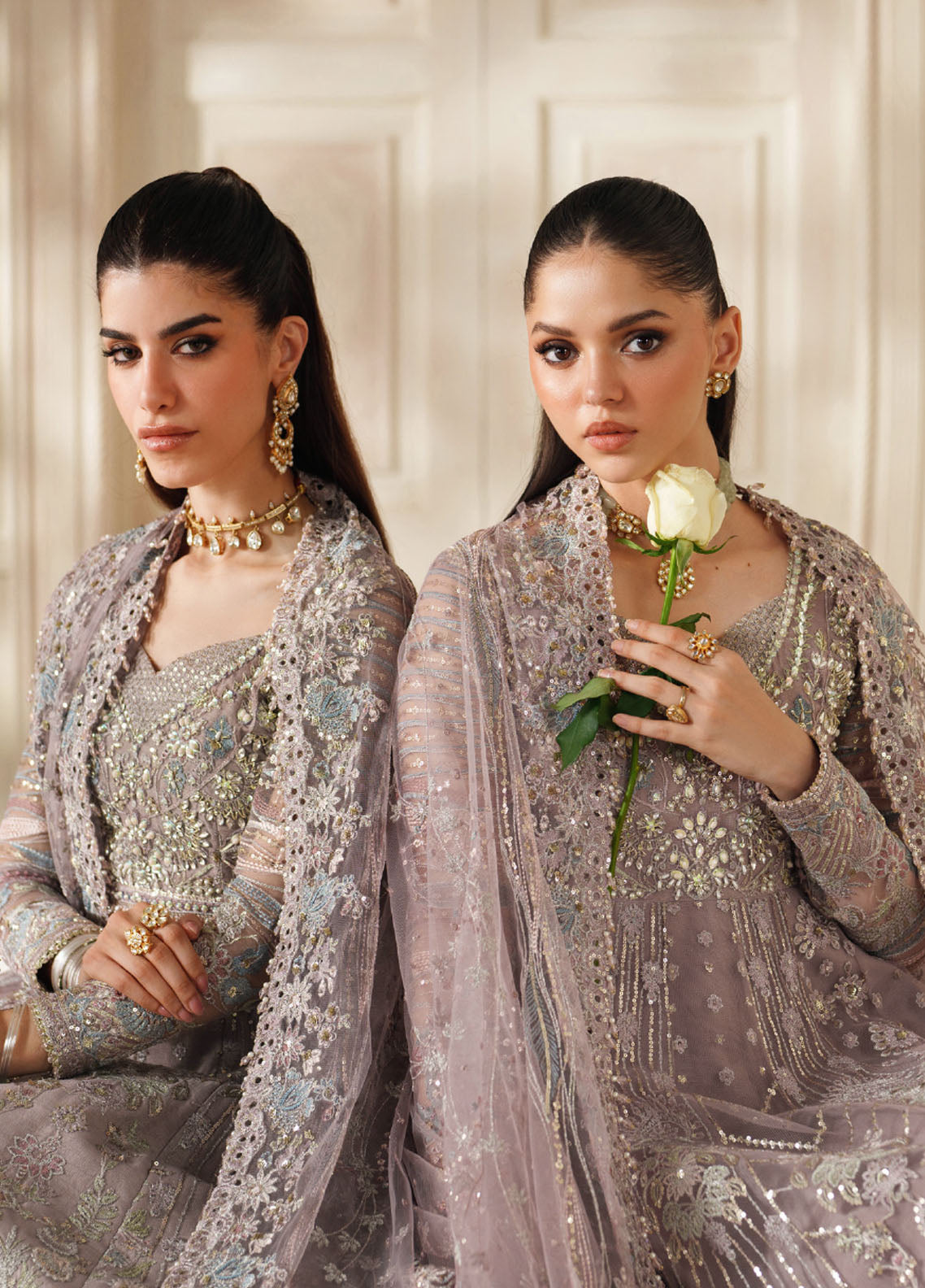 Chantelle By Baroque Embroidered Net 3 Piece Unstitched Suit BQ25CFEV14 D-CH-04 Chantelle By Baroque Embroidered Net 3 Piece Unstitched Suit BQ25CFEV14 D-CH-04