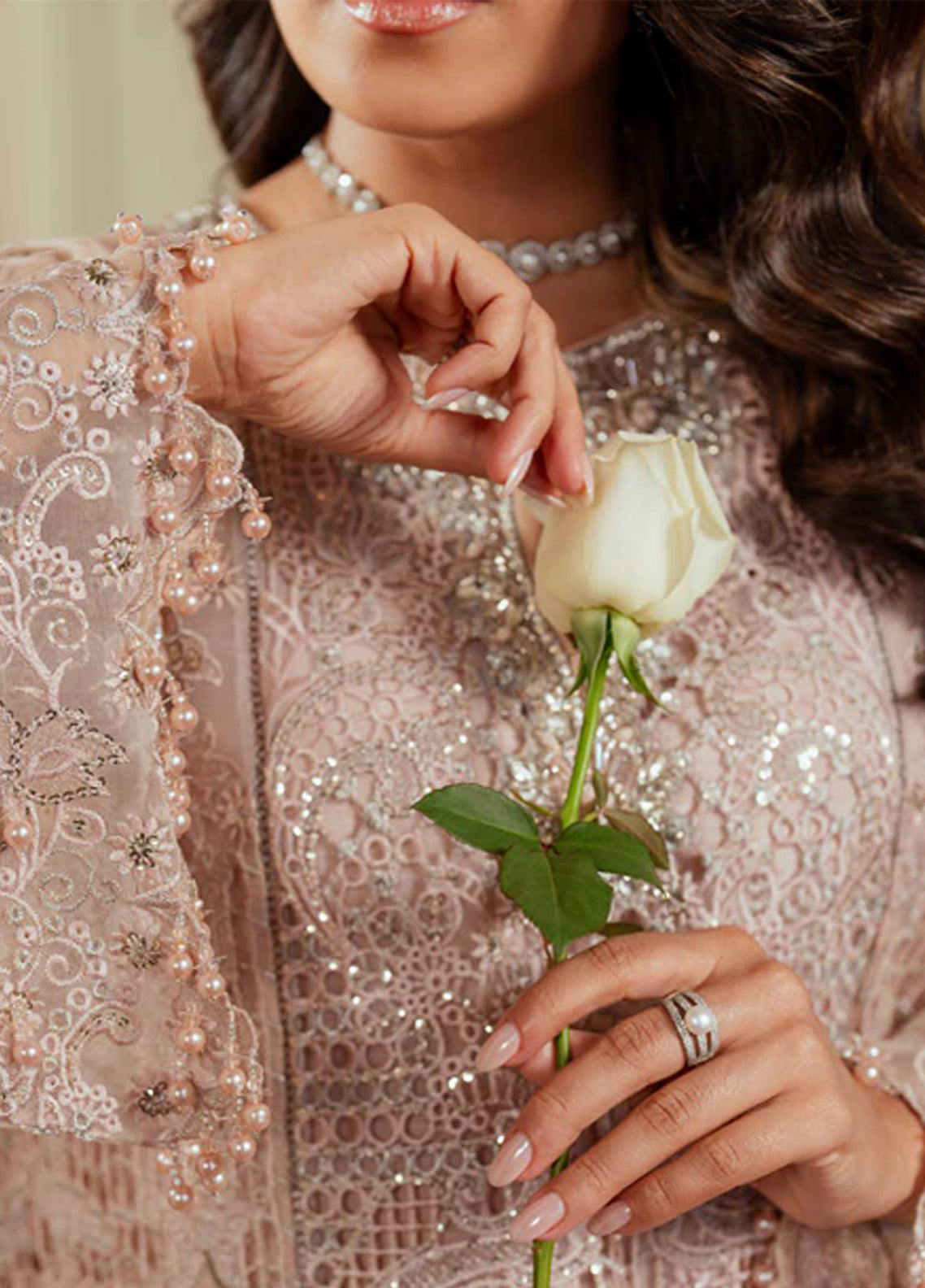 Chantelle By Baroque Embroidered Organza 3 Piece Unstitched Suit BQ24CEV13 EC-04 Chantelle By Baroque Embroidered Organza 3 Piece Unstitched Suit BQ24CEV13 EC-04