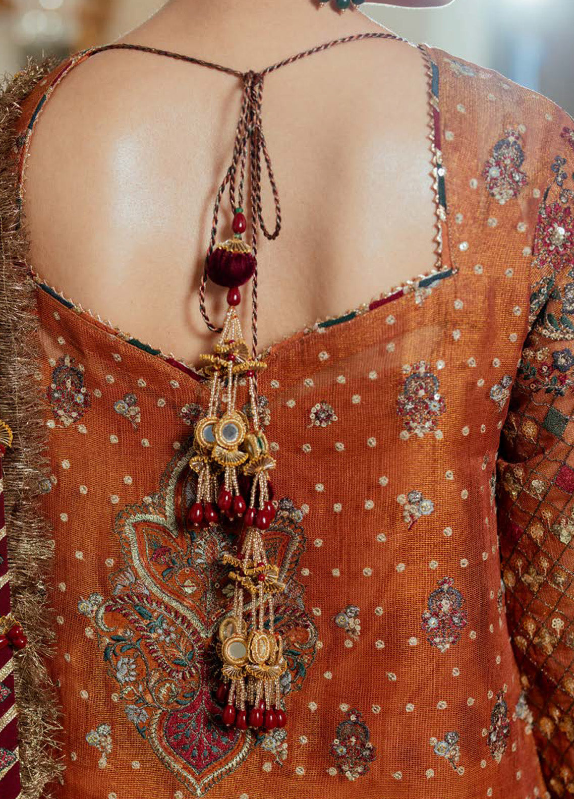 Chantelle By Baroque Embroidered Zari Net 3 Piece Unstitched Suit BQ24CEV13 EC-01 Chantelle By Baroque Embroidered Zari Net 3 Piece Unstitched Suit BQ24CEV13 EC-01