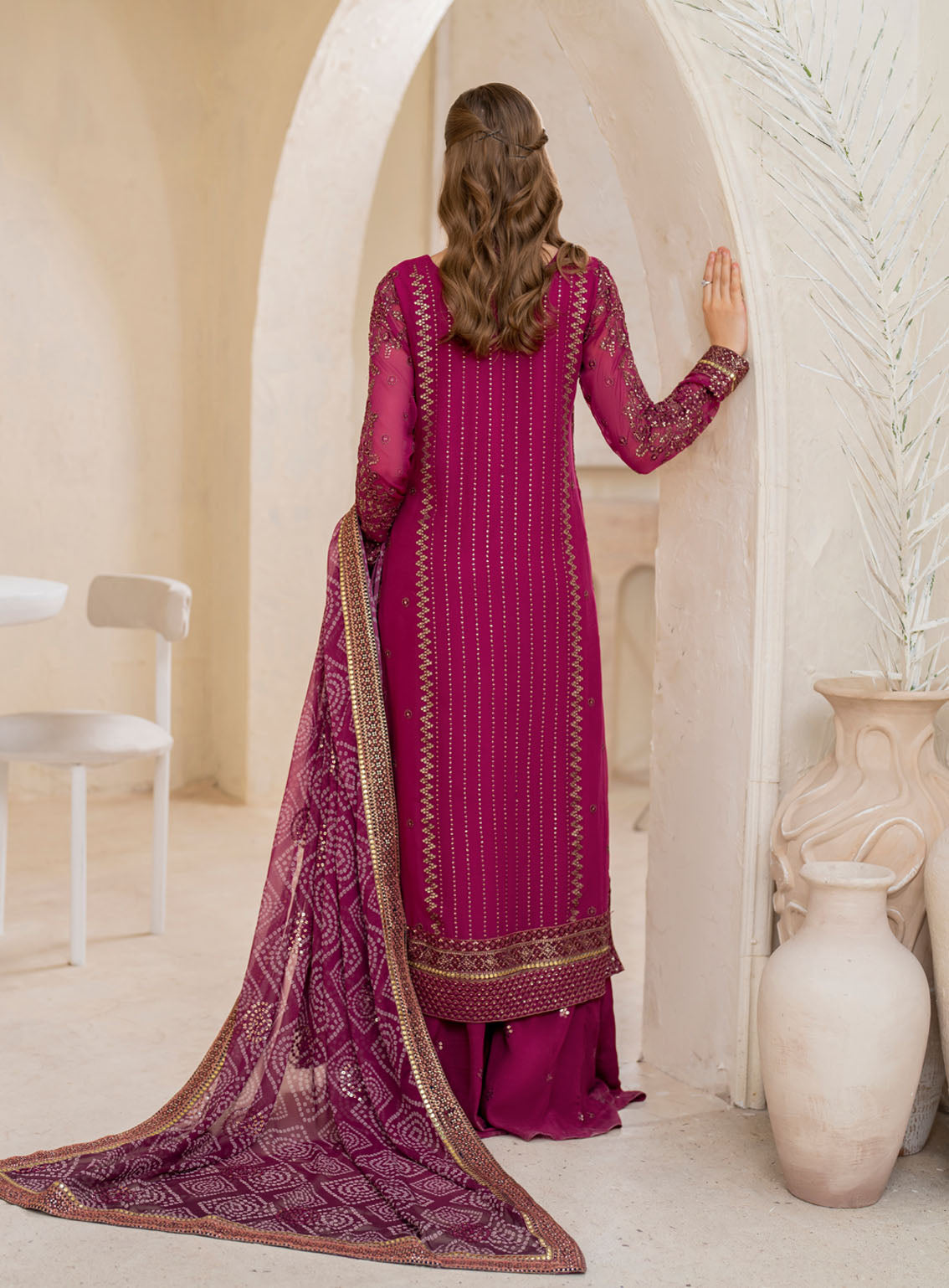 Chinon By Iznik Embroidered Luxury Chiffon 3 Piece Unstitched Suit IZ24CCV2 CC-45 Chinon By Iznik Embroidered Luxury Chiffon 3 Piece Unstitched Suit IZ24CCV2 CC-45