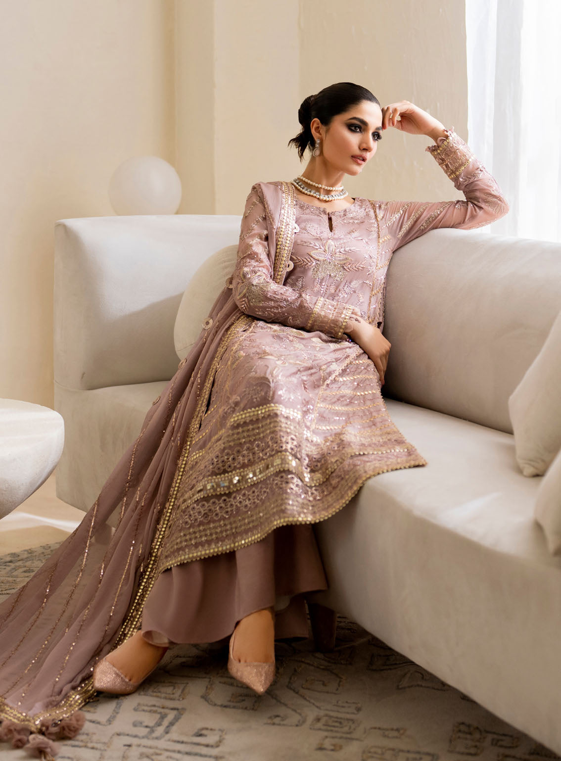 Chinon By Iznik Embroidered Luxury Chiffon 3 Piece Unstitched Suit IZ24CCV2 CC-48 Chinon By Iznik Embroidered Luxury Chiffon 3 Piece Unstitched Suit IZ24CCV2 CC-48