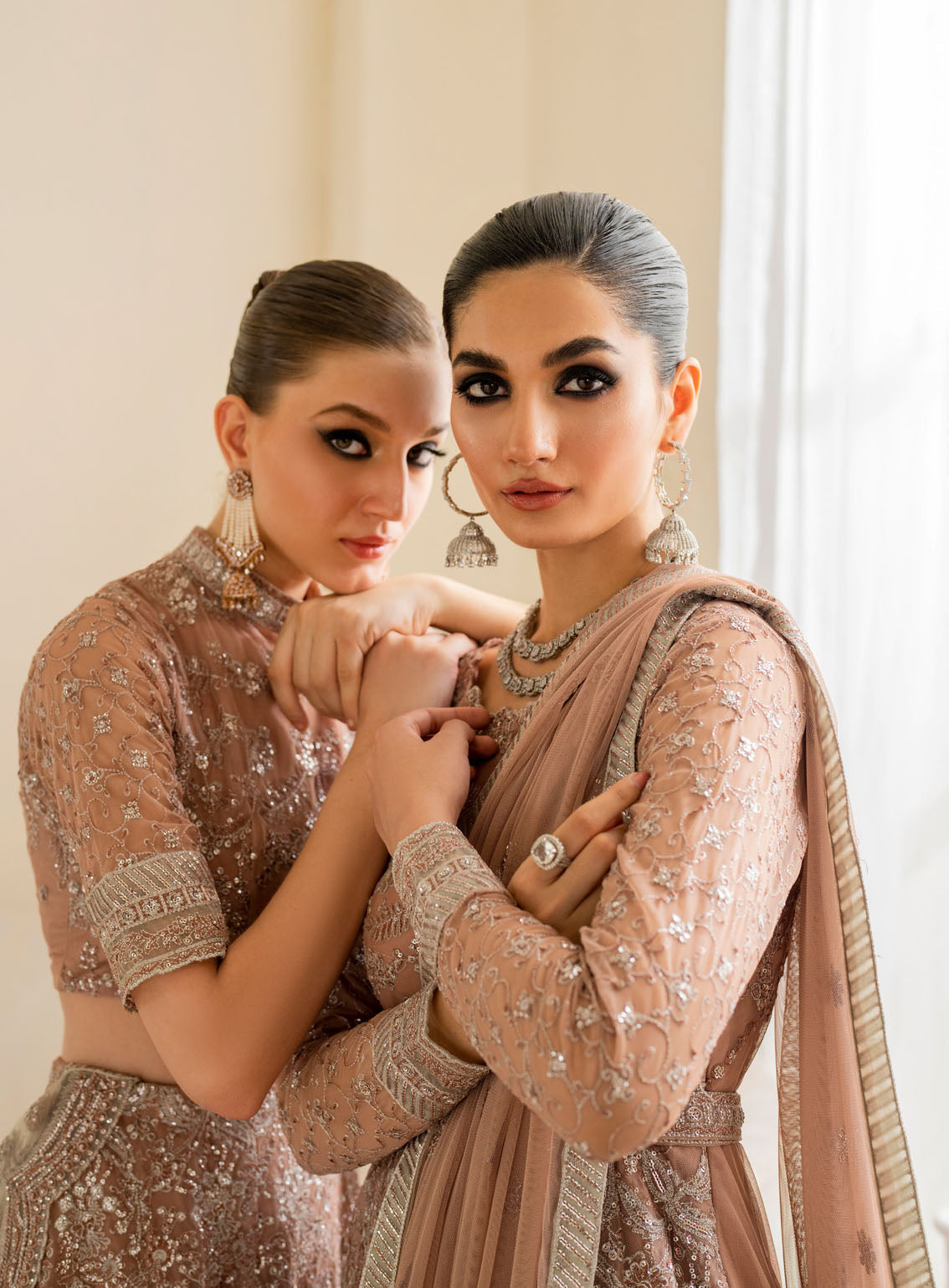 Chinon By Iznik Embroidered Luxury Net 3 Piece Unstitched Suit IZ24CCV2 CC-43 Chinon By Iznik Embroidered Luxury Net 3 Piece Unstitched Suit IZ24CCV2 CC-43