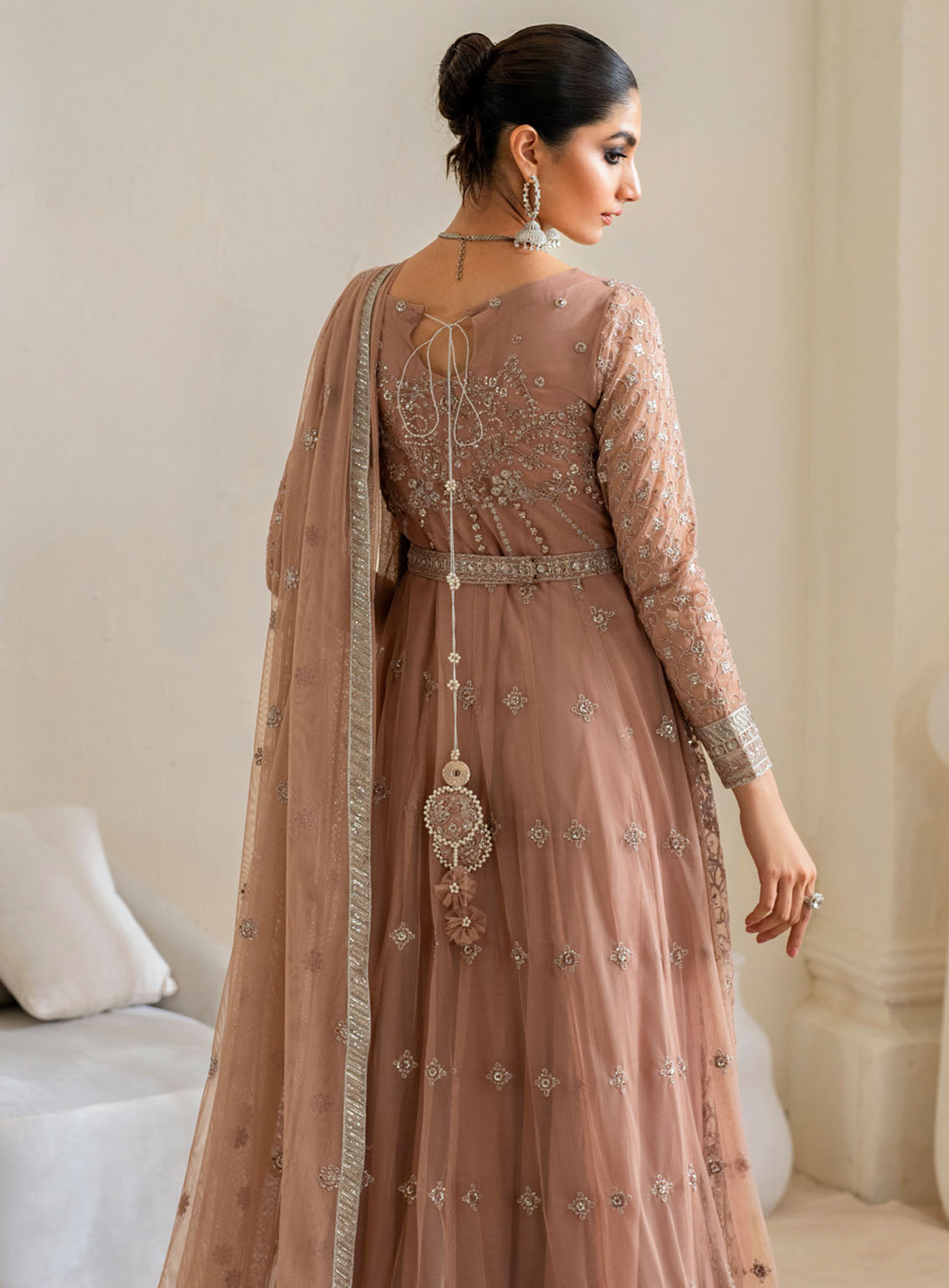 Chinon By Iznik Embroidered Luxury Net 3 Piece Unstitched Suit IZ24CCV2 CC-43 Chinon By Iznik Embroidered Luxury Net 3 Piece Unstitched Suit IZ24CCV2 CC-43