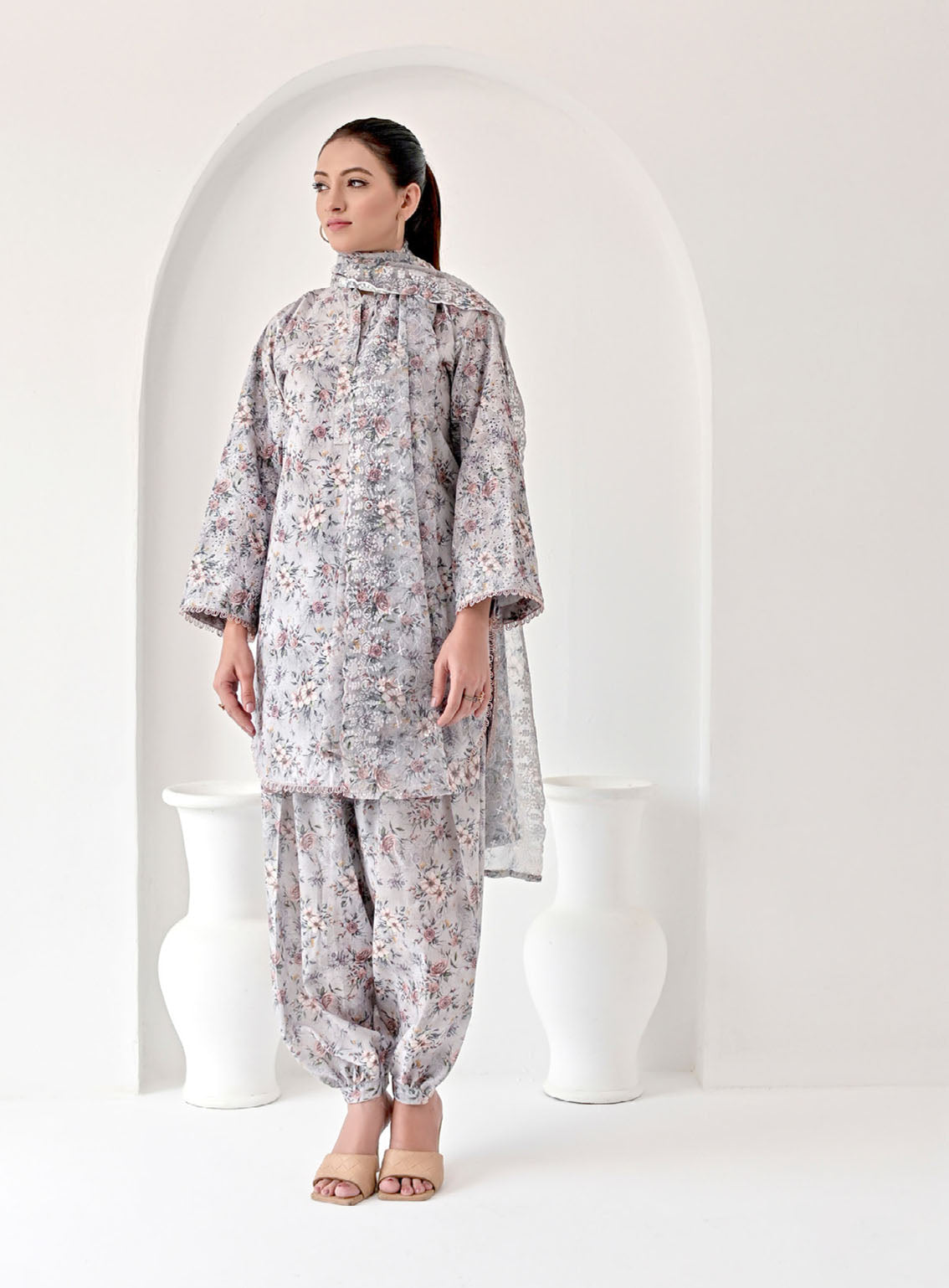 Chromatic By Noorma Kaamal Chikankari Lawn 3 Piece Unstitched Suit NK24C NK-CPC-01 Chromatic By Noorma Kaamal Chikankari Lawn 3 Piece Unstitched Suit NK24C NK-CPC-01