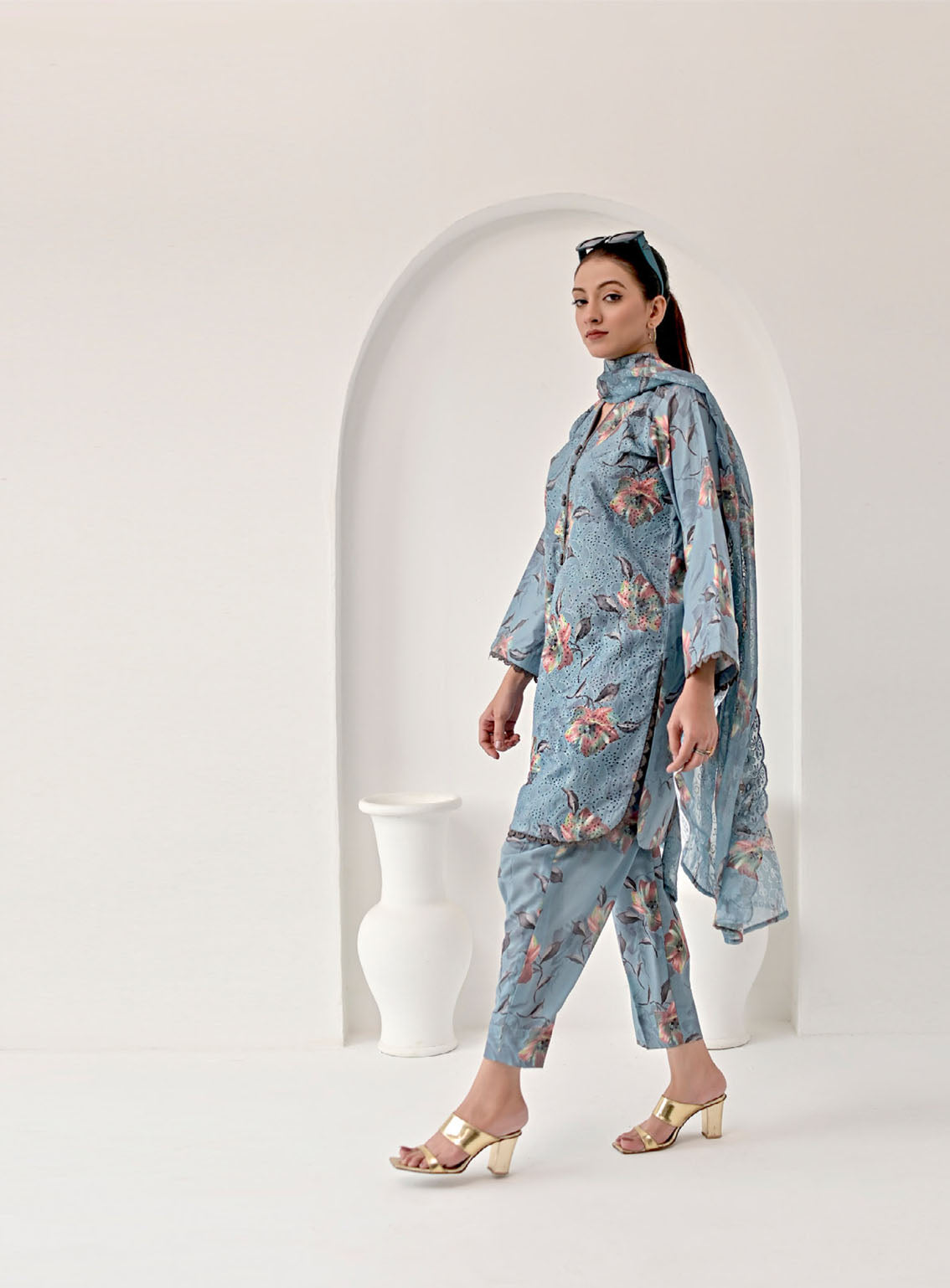 Chromatic By Noorma Kaamal Chikankari Lawn 3 Piece Unstitched Suit NK24C NK-CPC-07 Chromatic By Noorma Kaamal Chikankari Lawn 3 Piece Unstitched Suit NK24C NK-CPC-07