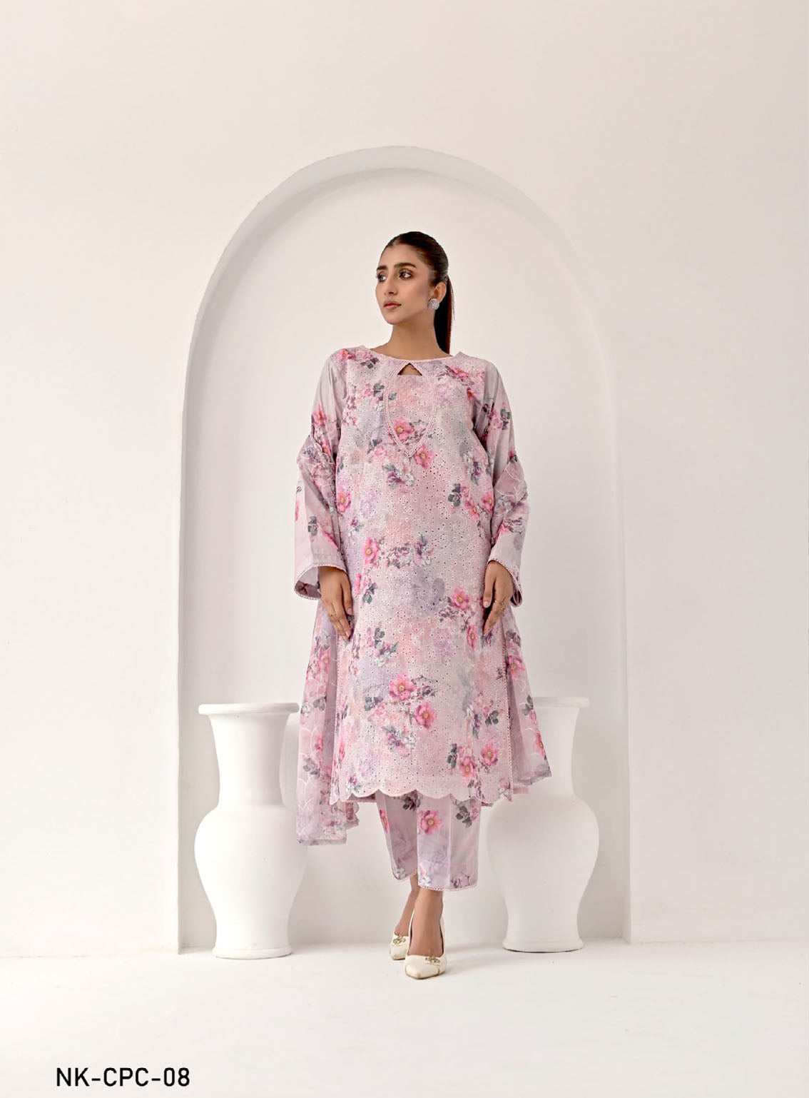 Chromatic By Noorma Kaamal Chikankari Lawn 3 Piece Unstitched Suit NK24C NK-CPC-08 Chromatic By Noorma Kaamal Chikankari Lawn 3 Piece Unstitched Suit NK24C NK-CPC-08
