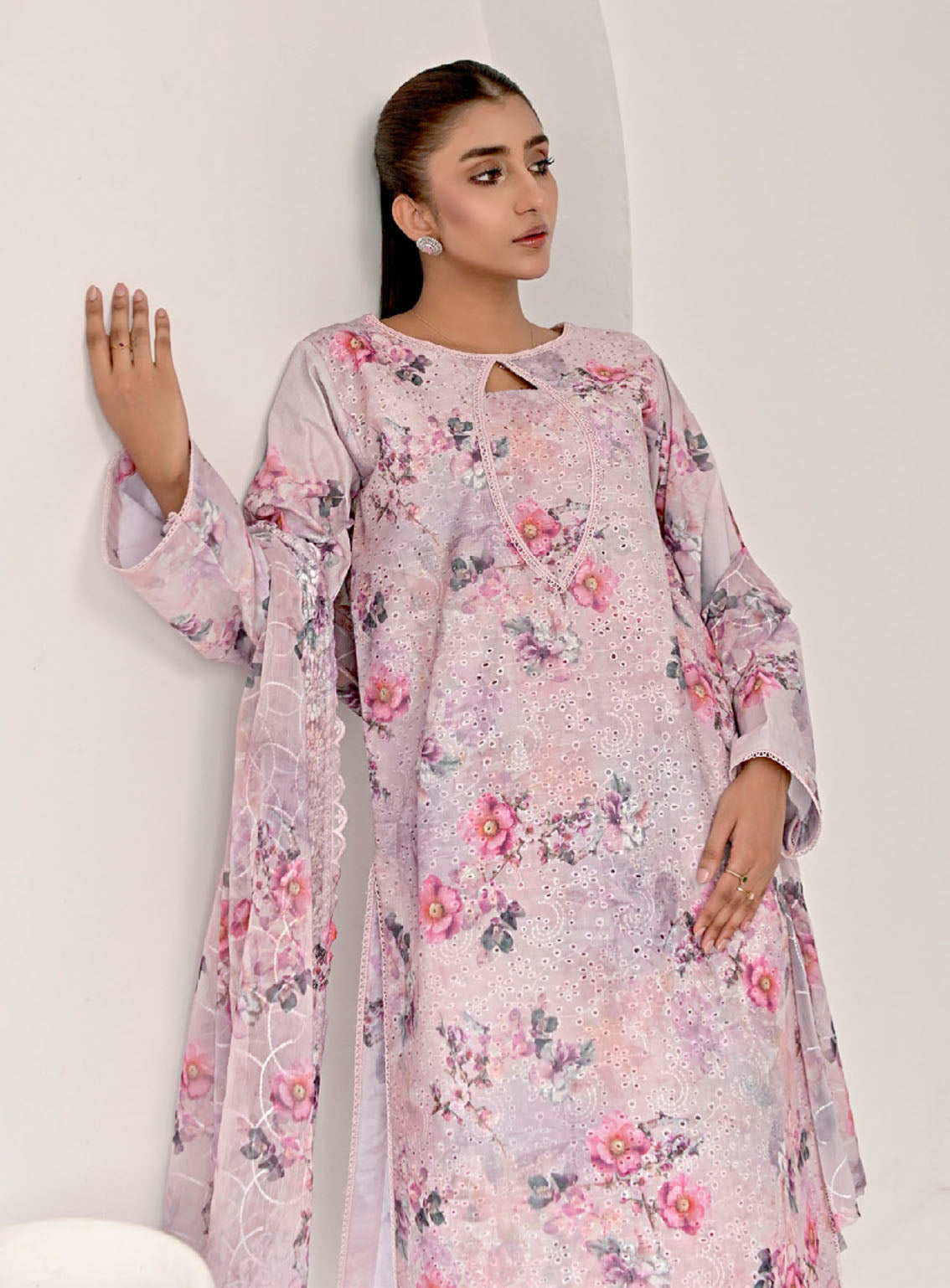 Chromatic By Noorma Kaamal Chikankari Lawn 3 Piece Unstitched Suit NK24C NK-CPC-08 Chromatic By Noorma Kaamal Chikankari Lawn 3 Piece Unstitched Suit NK24C NK-CPC-08