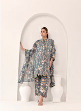 Chromatic By Noorma Kaamal Chikankari Lawn 3 Piece Unstitched Suit NK24C NK-CPC-10